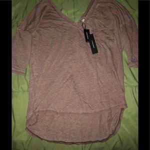 Double v neck tunic from express